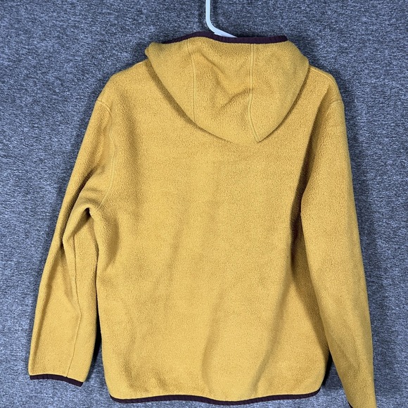 Cotopaxi Jacket Mens Large Yellow Hooded Fleece Full Zip Colorblock Hiking - Picture 9 of 10